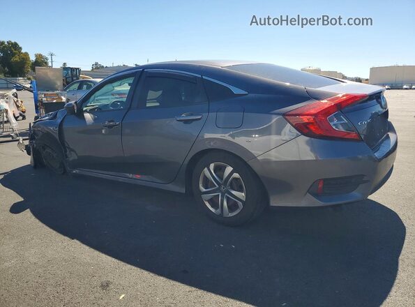 2HGFC2F56GH571371 2016 HONDA CIVIC Gray Rear left