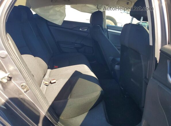 2HGFC2F56GH571371 2016 HONDA CIVIC Gray Rear seats view