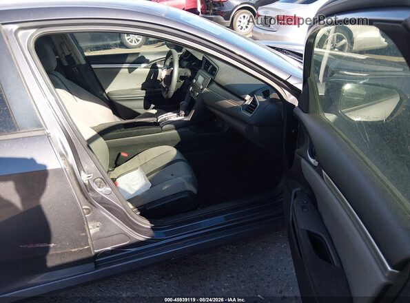 2HGFC2F56HH541174 2017 HONDA CIVIC Gray Սալոնի դիմացի տեսք