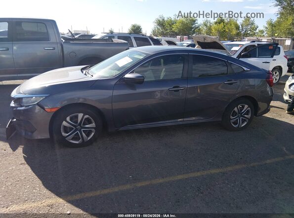 2HGFC2F56HH541174 2017 HONDA CIVIC Gray Սալոնի 360 աստիճան տեսք