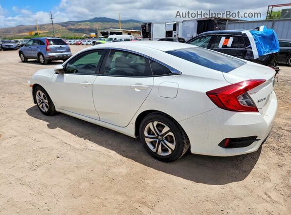 2HGFC2F56HH552191 2017 HONDA CIVIC White Tył lewy