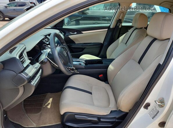 2HGFC2F56HH552191 2017 HONDA CIVIC White Widok wnętrza z przodu