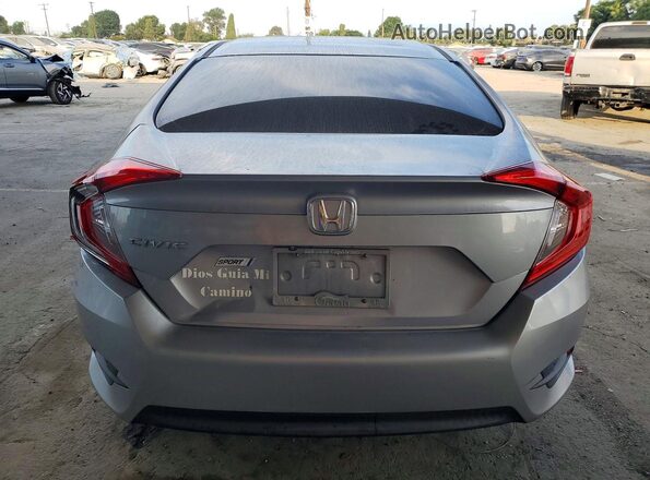 2HGFC2F56HH572571 2017 HONDA CIVIC Silver უკანა ხედი