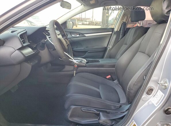 2HGFC2F56HH572571 2017 HONDA CIVIC Silver წინა სალონის ხედი