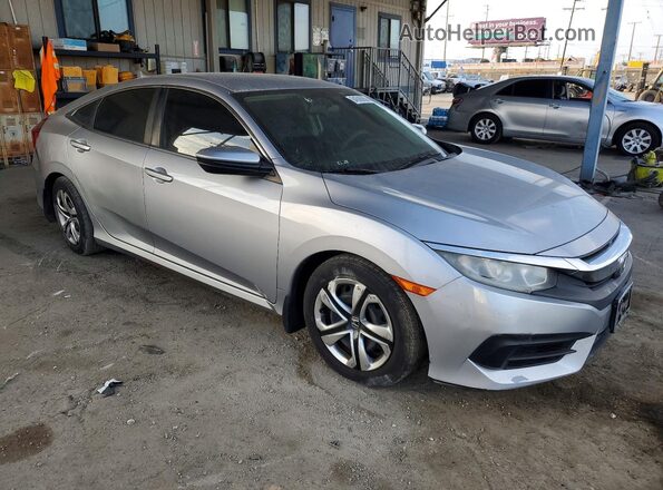 2HGFC2F56HH572571 2017 HONDA CIVIC Silver წინა მარჯვენა