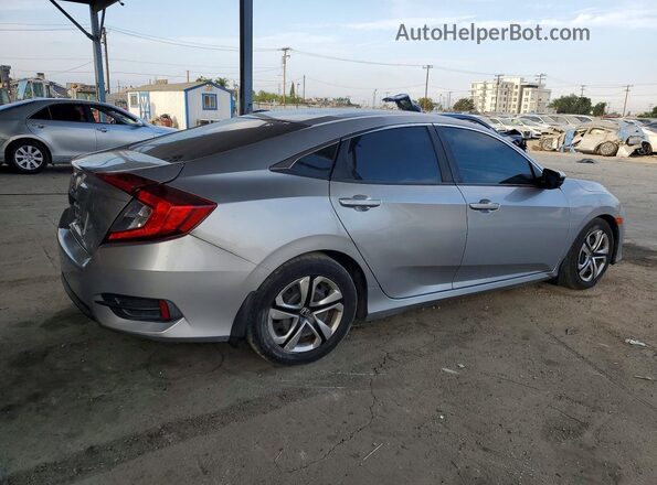 2HGFC2F56HH572571 2017 HONDA CIVIC Silver უკანა მარჯვენა