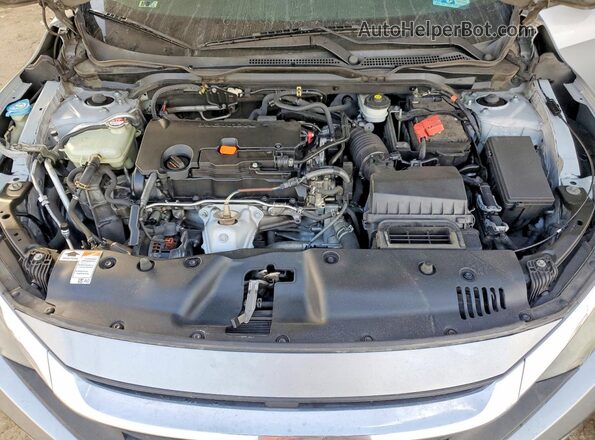 2HGFC2F56HH572571 2017 HONDA CIVIC Silver უკანა სალონის ხედი