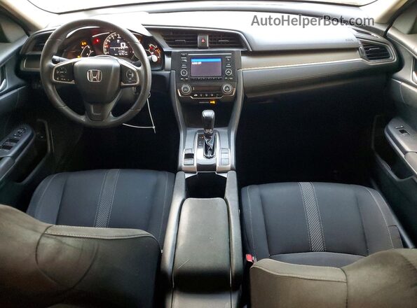 2HGFC2F56HH572571 2017 HONDA CIVIC Silver წინა პანელის ხედი