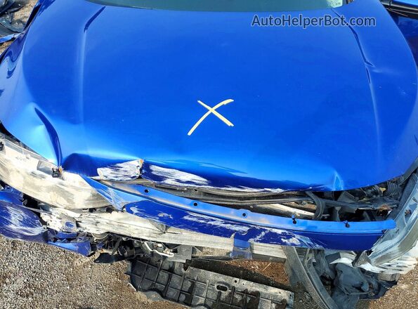 2HGFC2F56JH008277 2018 HONDA CIVIC Blue Widok wnętrza z tyłu