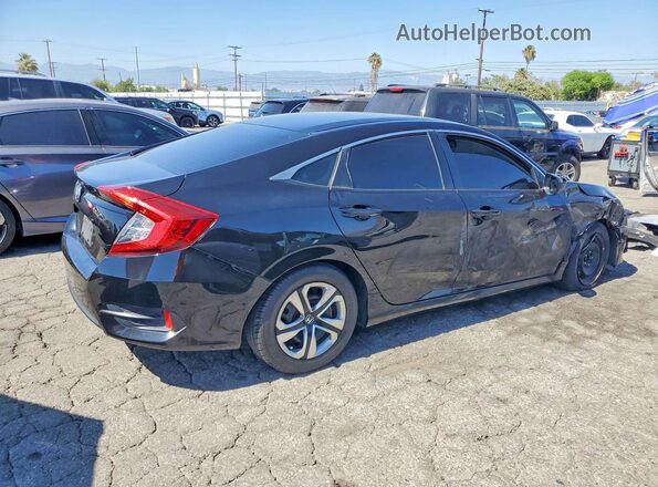 2HGFC2F56JH540001 2018 HONDA CIVIC Черный Задняя правая четверть