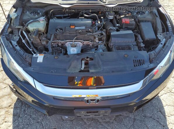 2HGFC2F56JH540001 2018 HONDA CIVIC Черный Вид задней части салона