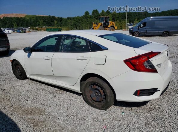 2HGFC2F56JH547014 2018 HONDA CIVIC White Задня права чверть