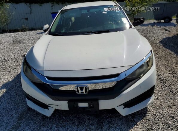 2HGFC2F56JH547014 2018 HONDA CIVIC White Вид ззаду