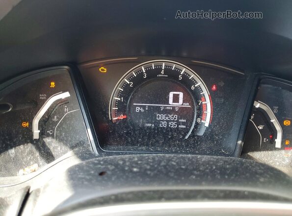 2HGFC2F56JH547014 2018 HONDA CIVIC White Вид задніх сидінь