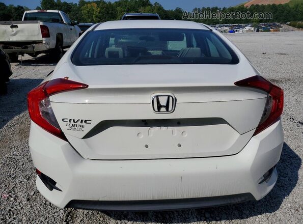 2HGFC2F56JH547014 2018 HONDA CIVIC White Вид салону спереду