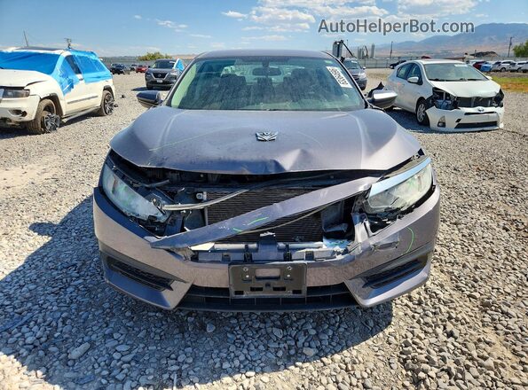 2HGFC2F56JH560510 2018 HONDA CIVIC Gray Вид спереду