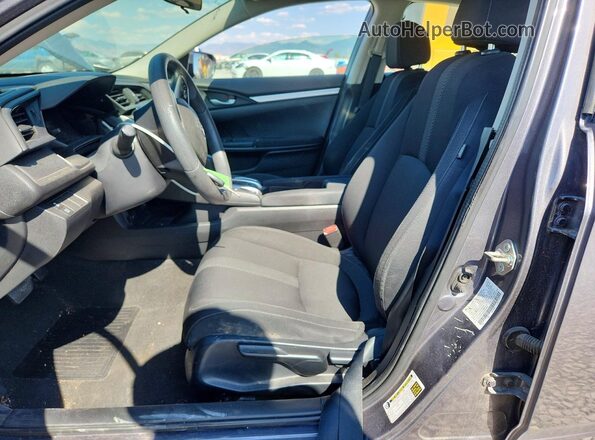 2HGFC2F56JH560510 2018 HONDA CIVIC Gray Вид салону спереду