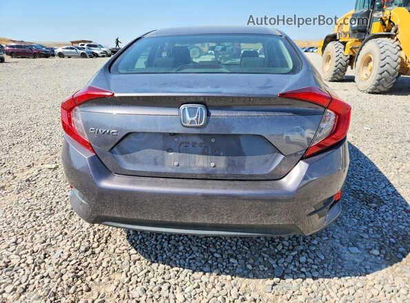 2HGFC2F56JH560510 2018 HONDA CIVIC Gray Вид ззаду