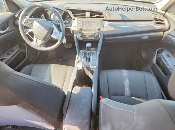 2HGFC2F56JH560510 2018 HONDA CIVIC Gray Вид панелі приладів