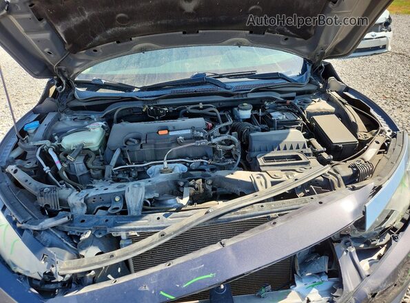2HGFC2F56JH560510 2018 HONDA CIVIC Gray Вид задньої частини салону