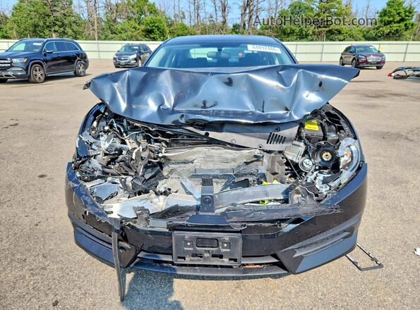 2HGFC2F56JH574598 2018 HONDA CIVIC Black Вид спереду