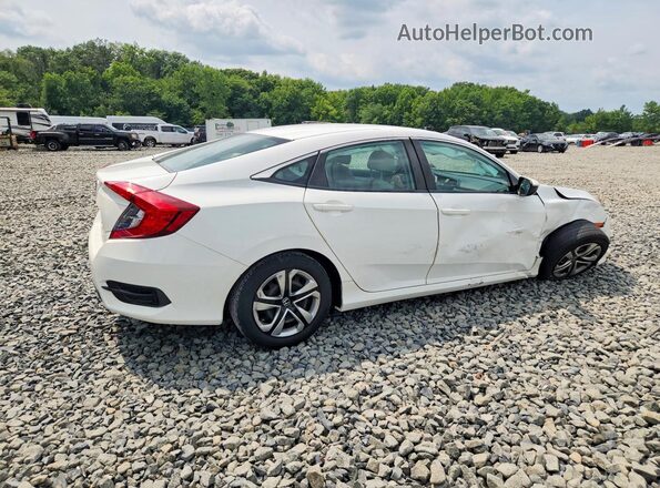 2HGFC2F56JH587156 2018 HONDA CIVIC Белый Задняя правая четверть