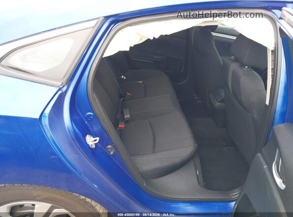 2HGFC2F56JH604103 2018 HONDA CIVIC Синий Вид наклейки с VIN-кодом
