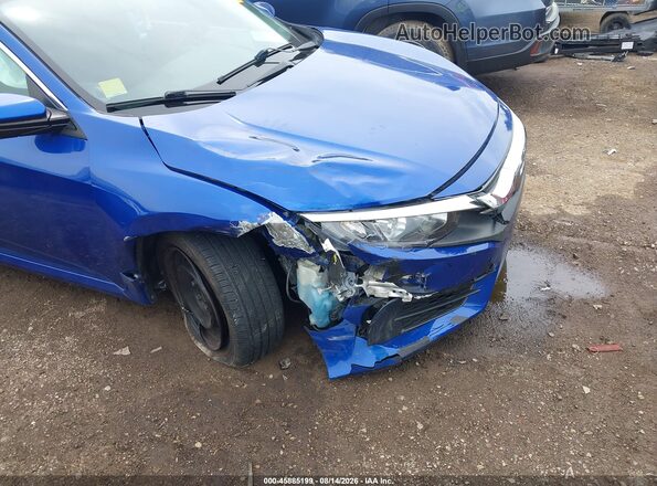2HGFC2F56JH604103 2018 HONDA CIVIC Синий Вид спереди