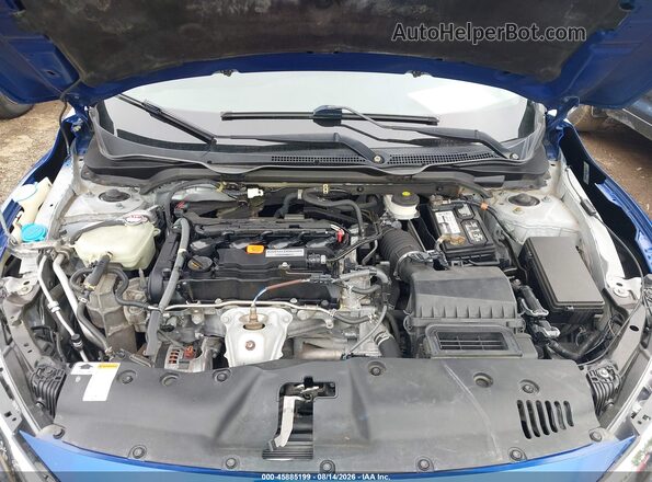 2HGFC2F56JH604103 2018 HONDA CIVIC Синий Вид сзади