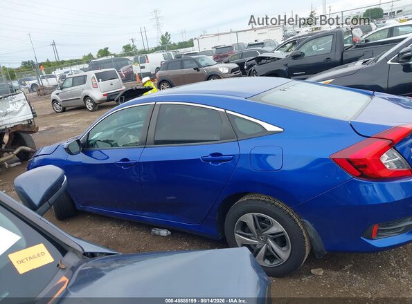 2HGFC2F56JH604103 2018 HONDA CIVIC Синий Панорамный вид салона 360°