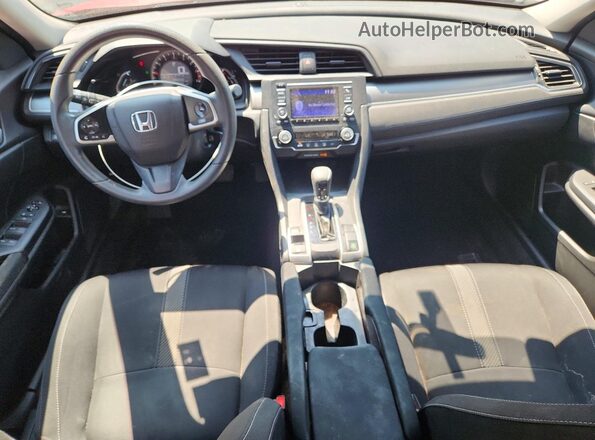2HGFC2F56JH609947 2018 HONDA CIVIC Red წინა პანელის ხედი
