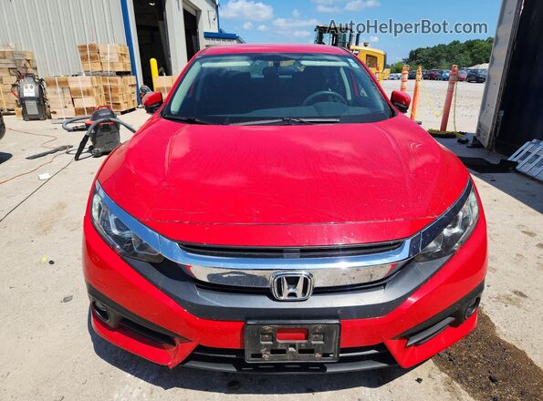 2HGFC2F56JH609947 2018 HONDA CIVIC Red წინა ხედი