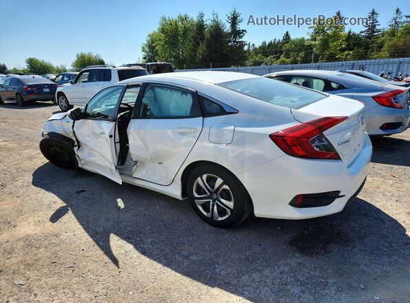 2HGFC2F57GH032855 2016 HONDA CIVIC White Trasero izquierdo