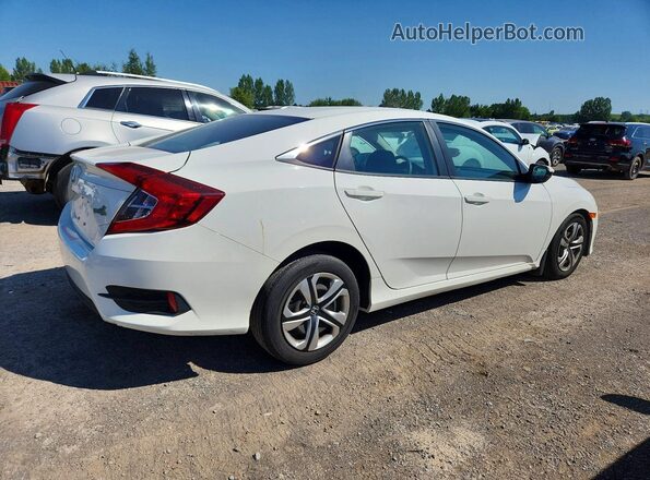 2HGFC2F57GH032855 2016 HONDA CIVIC White Trasero derecho
