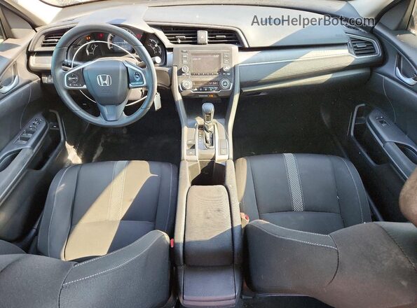 2HGFC2F57GH515326 2016 HONDA CIVIC Black Вид панелі приладів