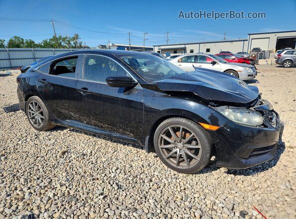 2HGFC2F57GH515326 2016 HONDA CIVIC Black Передня права чверть
