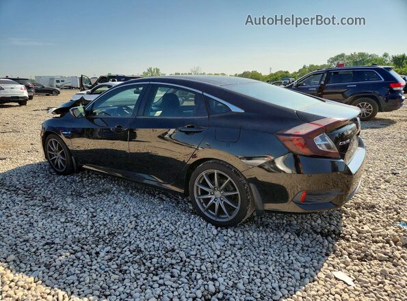 2HGFC2F57GH515326 2016 HONDA CIVIC Black Задня ліва чверть