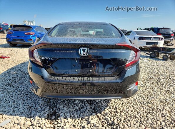 2HGFC2F57GH515326 2016 HONDA CIVIC Black Вид ззаду