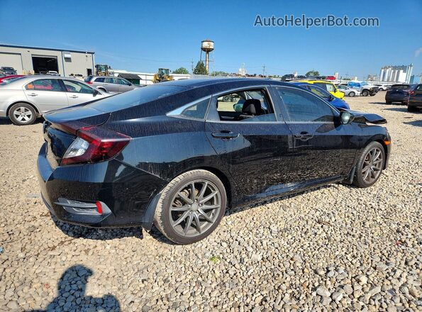 2HGFC2F57GH515326 2016 HONDA CIVIC Black Задня права чверть