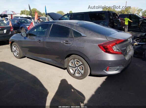 2HGFC2F57GH534183 2016 HONDA CIVIC Gray უკანა მარცხენა