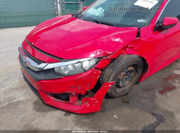 2HGFC2F57GH569211 2016 HONDA CIVIC Red Դիմացի տեսք