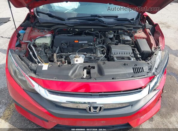 2HGFC2F57GH569211 2016 HONDA CIVIC Red Հետևի տեսք