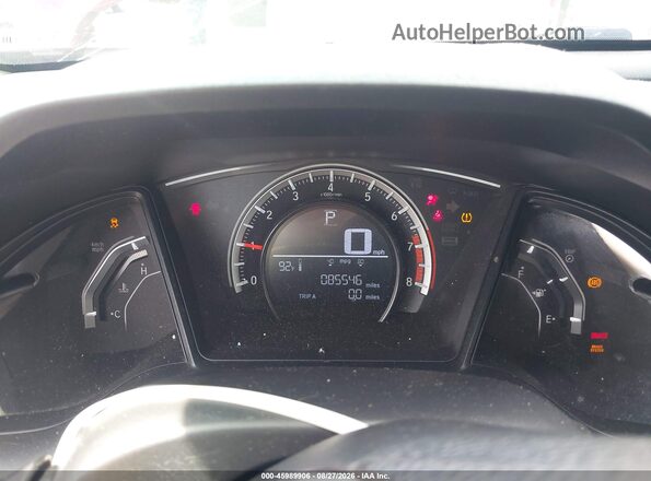 2HGFC2F57GH569211 2016 HONDA CIVIC Red Հետևի նստատեղերի տեսք