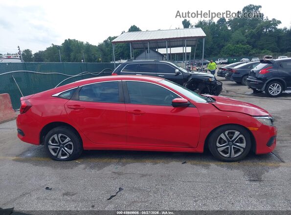 2HGFC2F57GH569211 2016 HONDA CIVIC Red Սալոնի հետևի տեսք