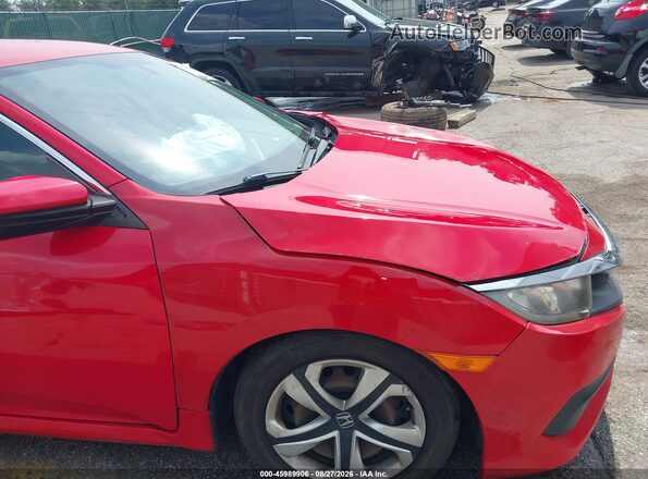 2HGFC2F57GH569211 2016 HONDA CIVIC Red 