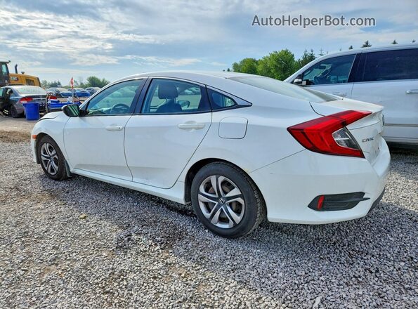 2HGFC2F57HH004863 2017 HONDA CIVIC White Հետևի ձախ