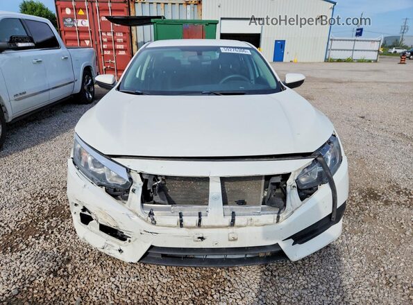 2HGFC2F57HH004863 2017 HONDA CIVIC White Դիմացի տեսք