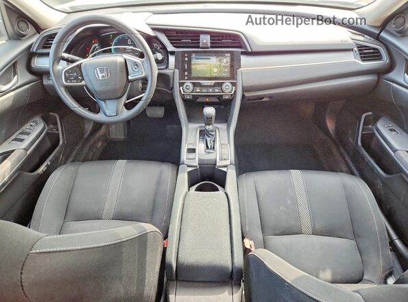 2HGFC2F57HH004863 2017 HONDA CIVIC White Առջևի վահանակի տեսք