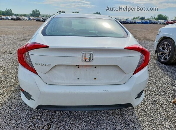 2HGFC2F57HH004863 2017 HONDA CIVIC White Հետևի տեսք