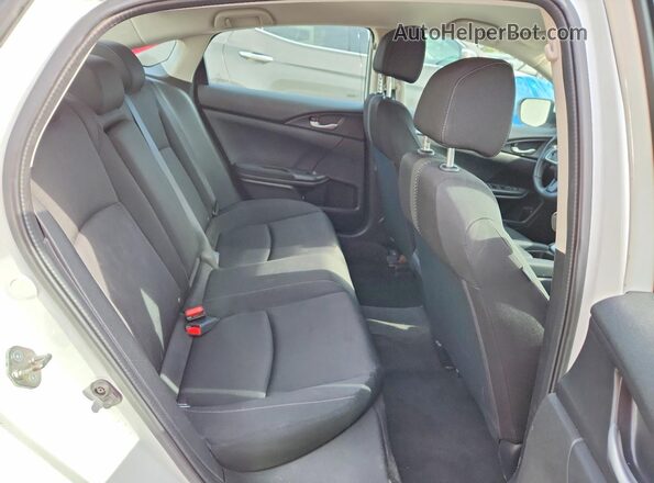 2HGFC2F57HH004863 2017 HONDA CIVIC White Հետևի նստատեղերի տեսք